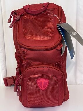 TENBA Red Compact Camera Sling Bag